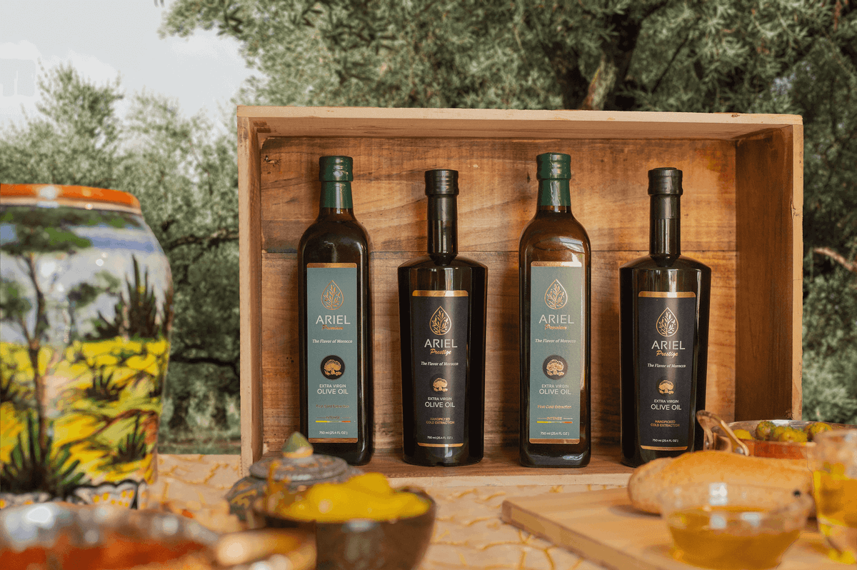 Ariel Prestige Extra Virgin Olive Oil.